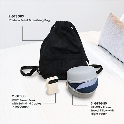 Corporate Gift Set Premium Vacation 3 in 1 Gift Set