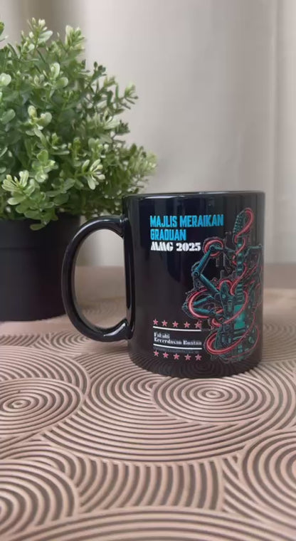CR08 Colour Ceramic mug with 1 Colour printing 400ml