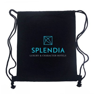 Pure Cotton Canvas Drawstring Bag - 11oz