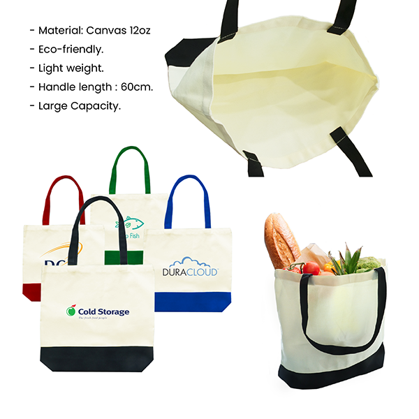 STRIP Tone Natural Canvas Bag – 12oz