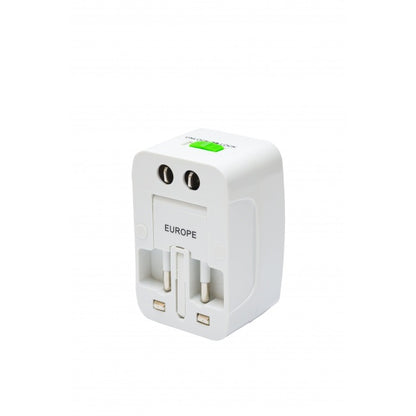 TA06 Universal Travel Adapter | Multi Travel Plug Adapter with Custom Logo Printing