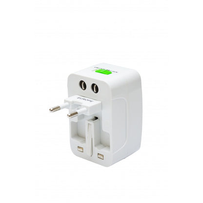 TA06 Universal Travel Adapter | Multi Travel Plug Adapter with Custom Logo Printing