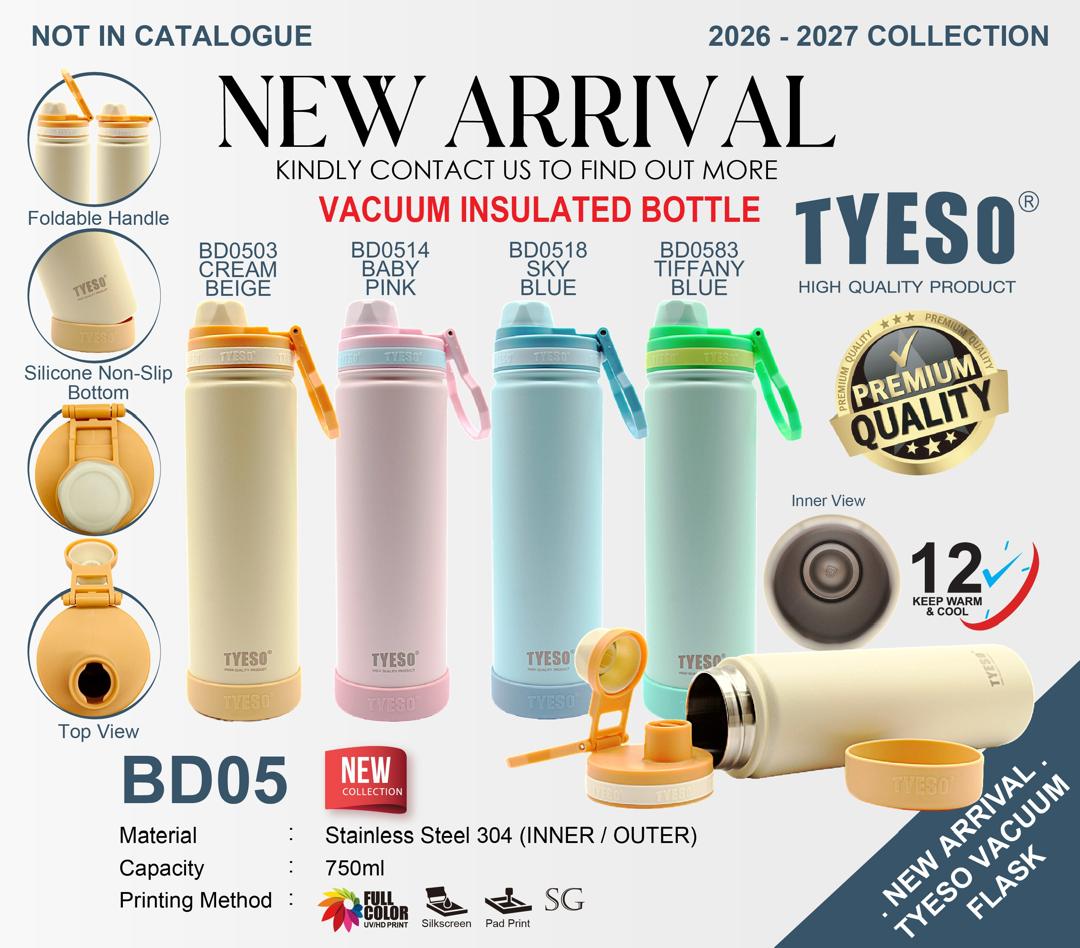 BD05 TYESO Vacuum Flask 750ml