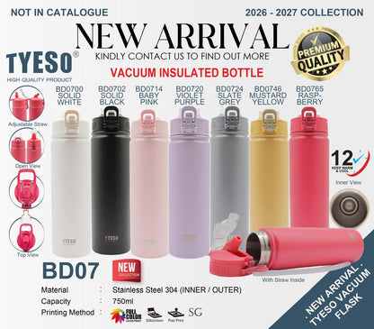 BD07 TYESO Vacuum Flask Bottle 750ml