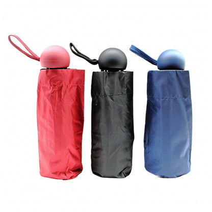 UM25 Umbrella 23" Pocket Size Black Coated Inner
