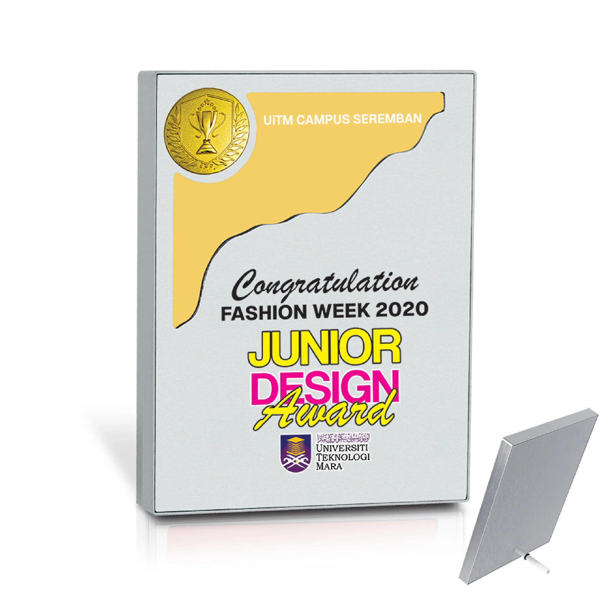 Acrylic + Aluminium Plaque (WP55)