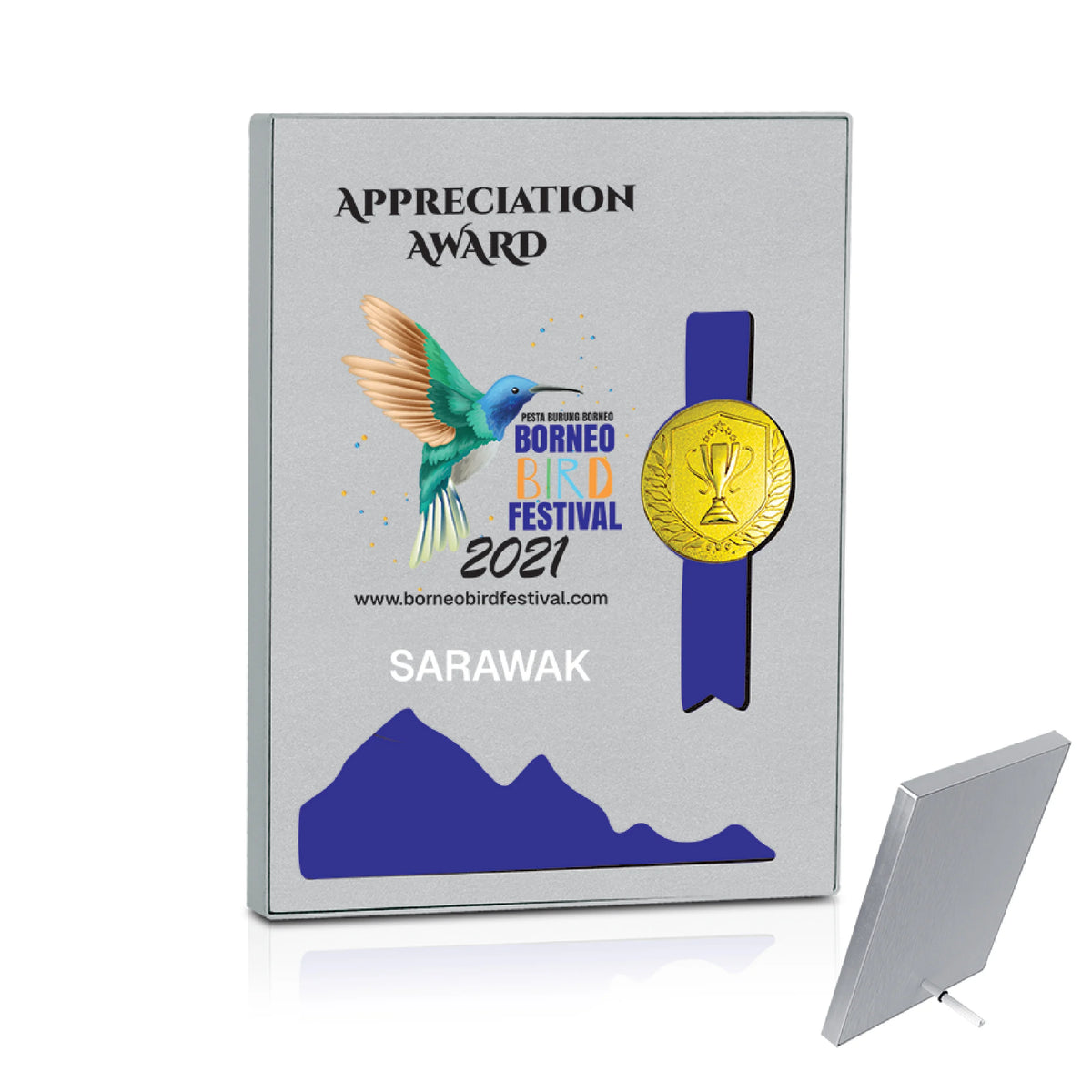 Acrylic + Aluminium Plaque (WP56)