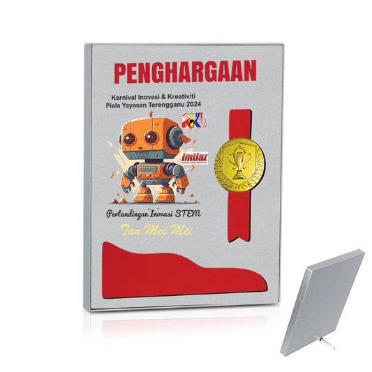 Acrylic + Aluminium Plaque (WP57)